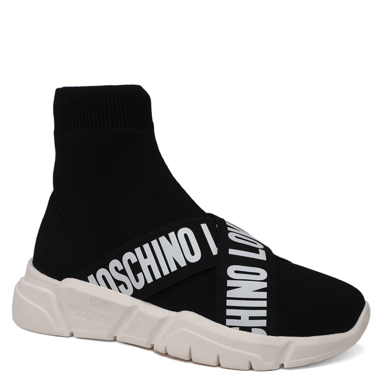 Кроссовки женские Love Moschino JA15263G черные 37 EU