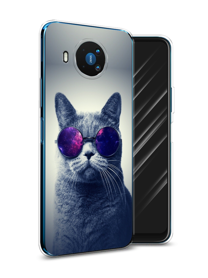 

Чехол Awog на Nokia 8.3 / Нокиа 8.3 "Космический кот", Красный, 123550-1