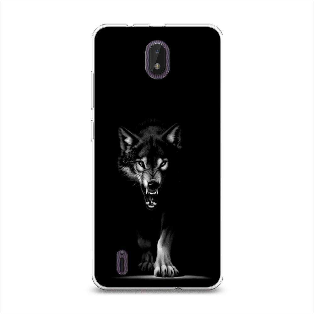 

Чехол Awog на Nokia C01 Plus / Нокиа C01 Плюс "Волк выходит из ночи", Разноцветный, 125250-1