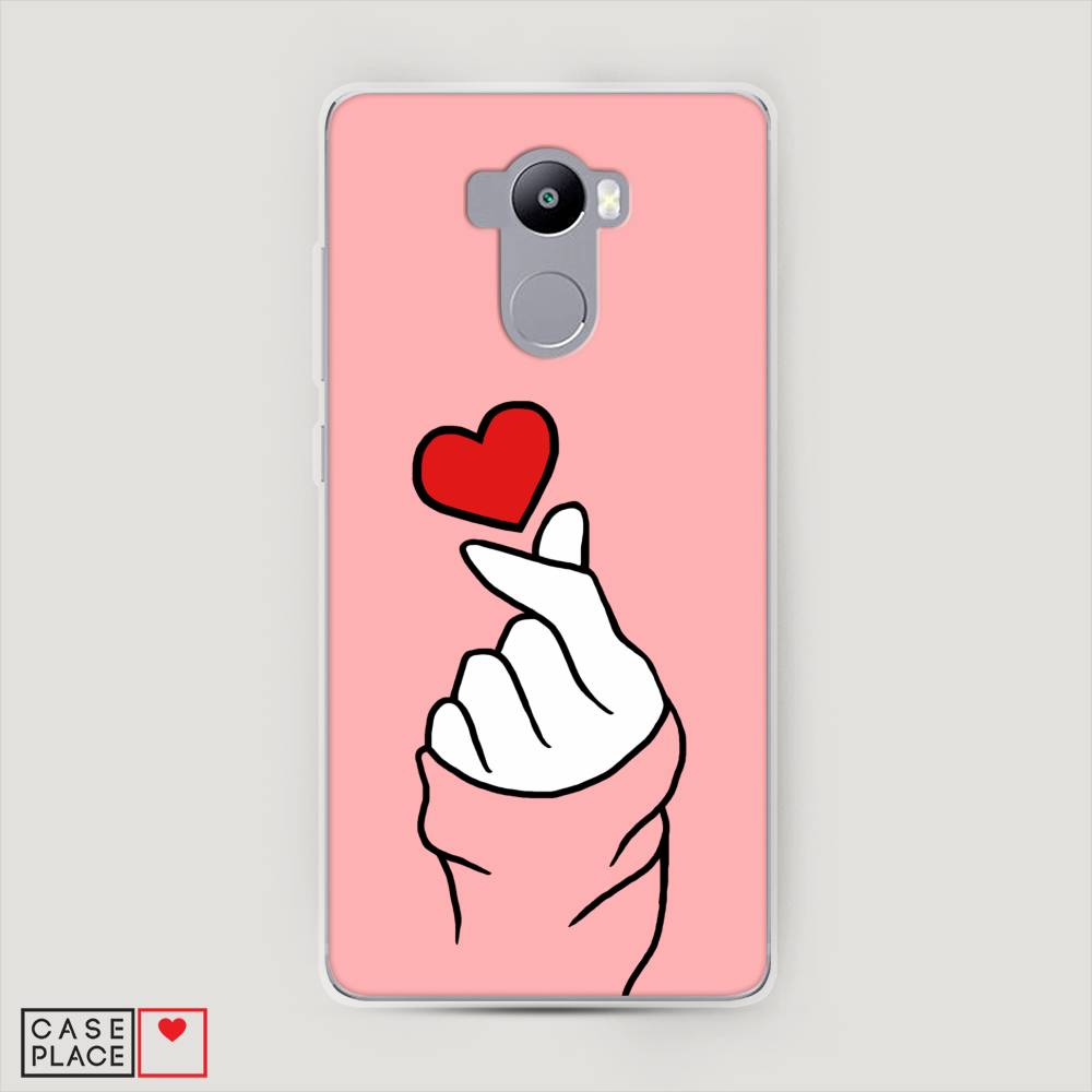 

Пластиковый чехол "Милое сердечко" на Xiaomi Redmi 4