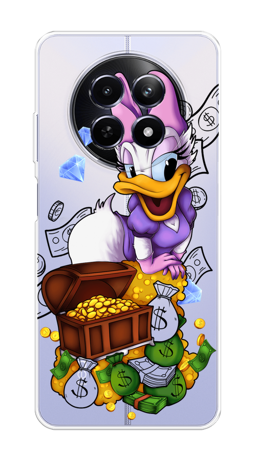 

Чехол на Realme 12 5G "Rich Daisy Duck", Коричневый;белый;фиолетовый, 2516450-1