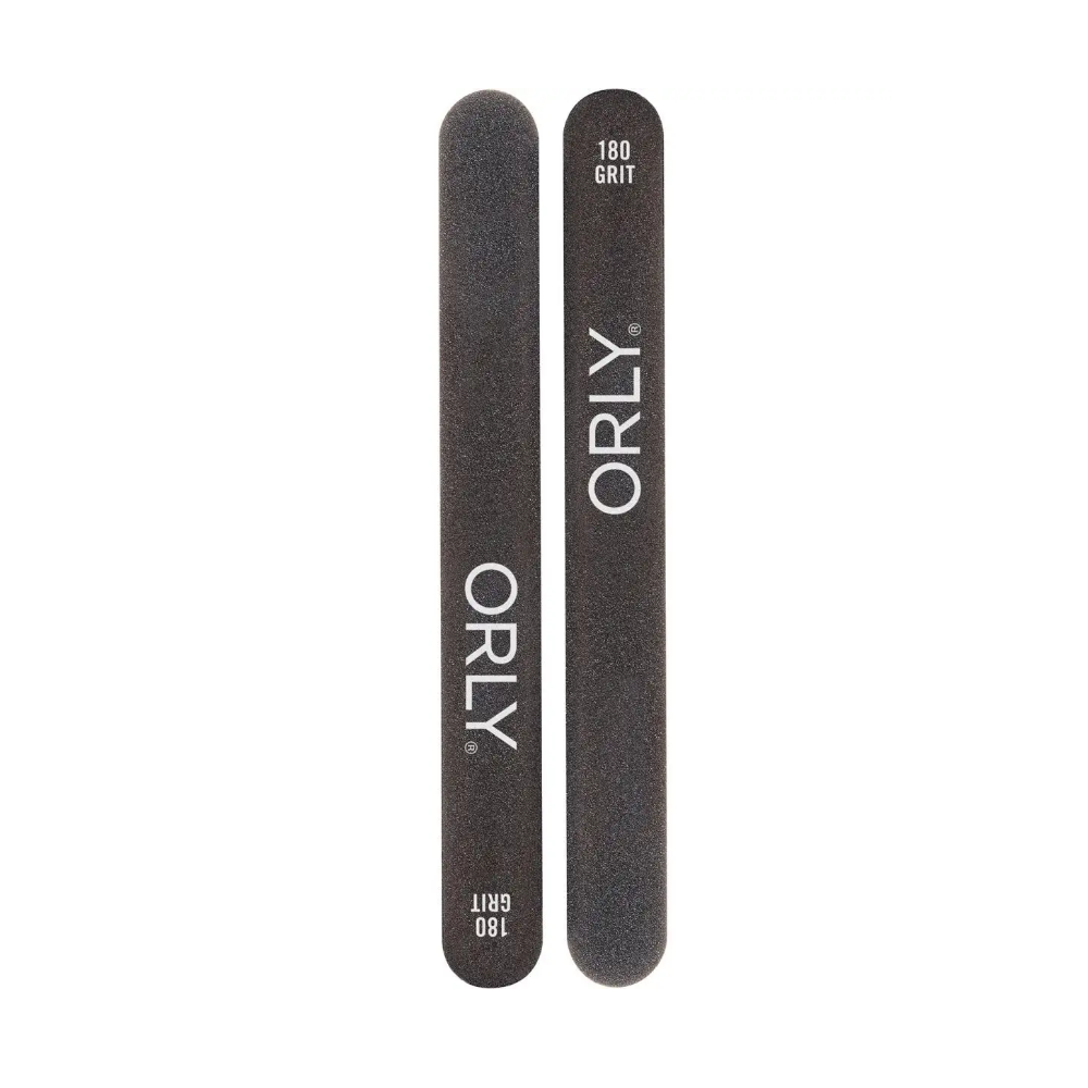 Пилка для крепких ногтей Orly абразивность 180 Black Board-Medium 2шт уп зубная щетка oral b 3d white whitening black medium