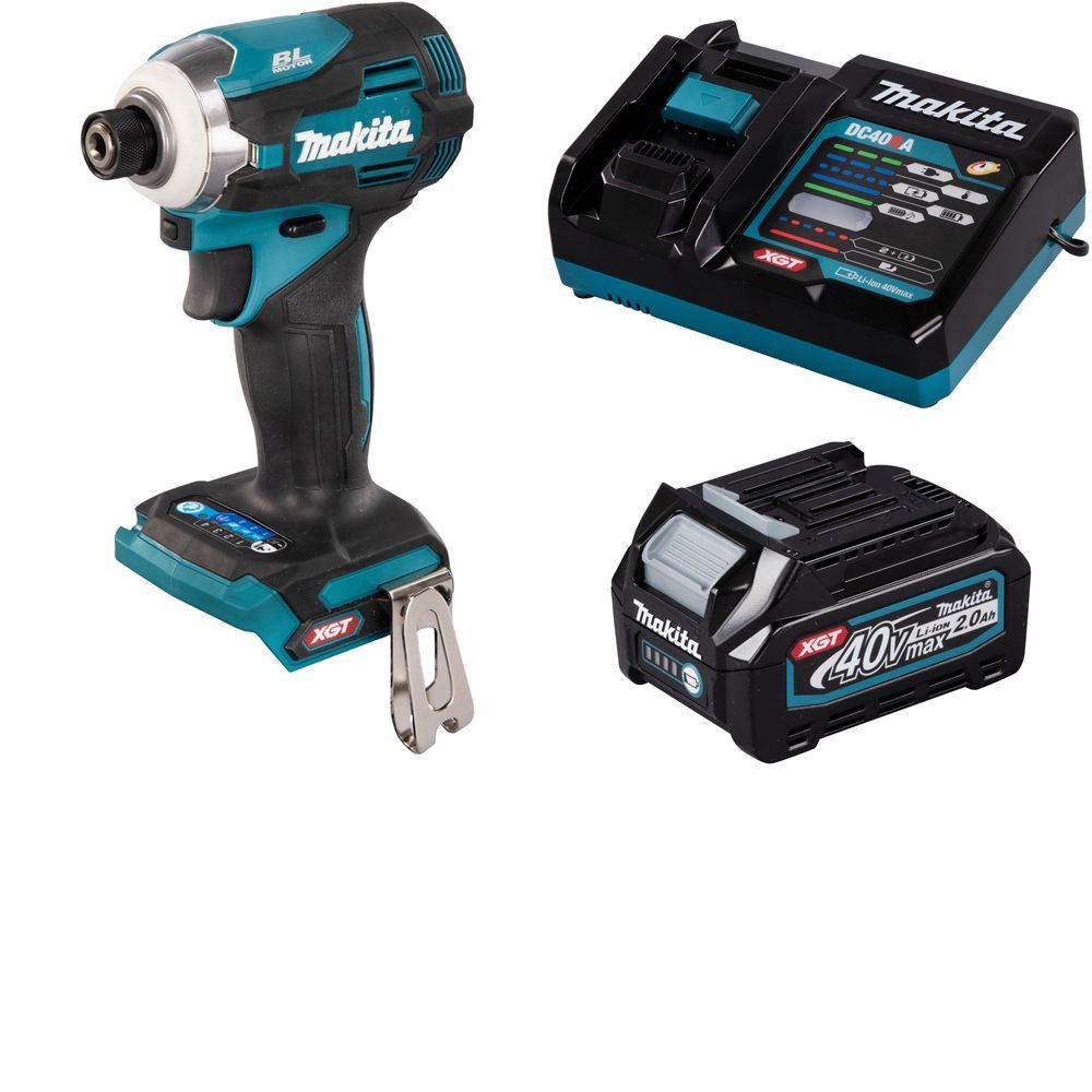 

Шуруповерт импульсный аккумуляторный Makita TD001GA101, XGT 40В