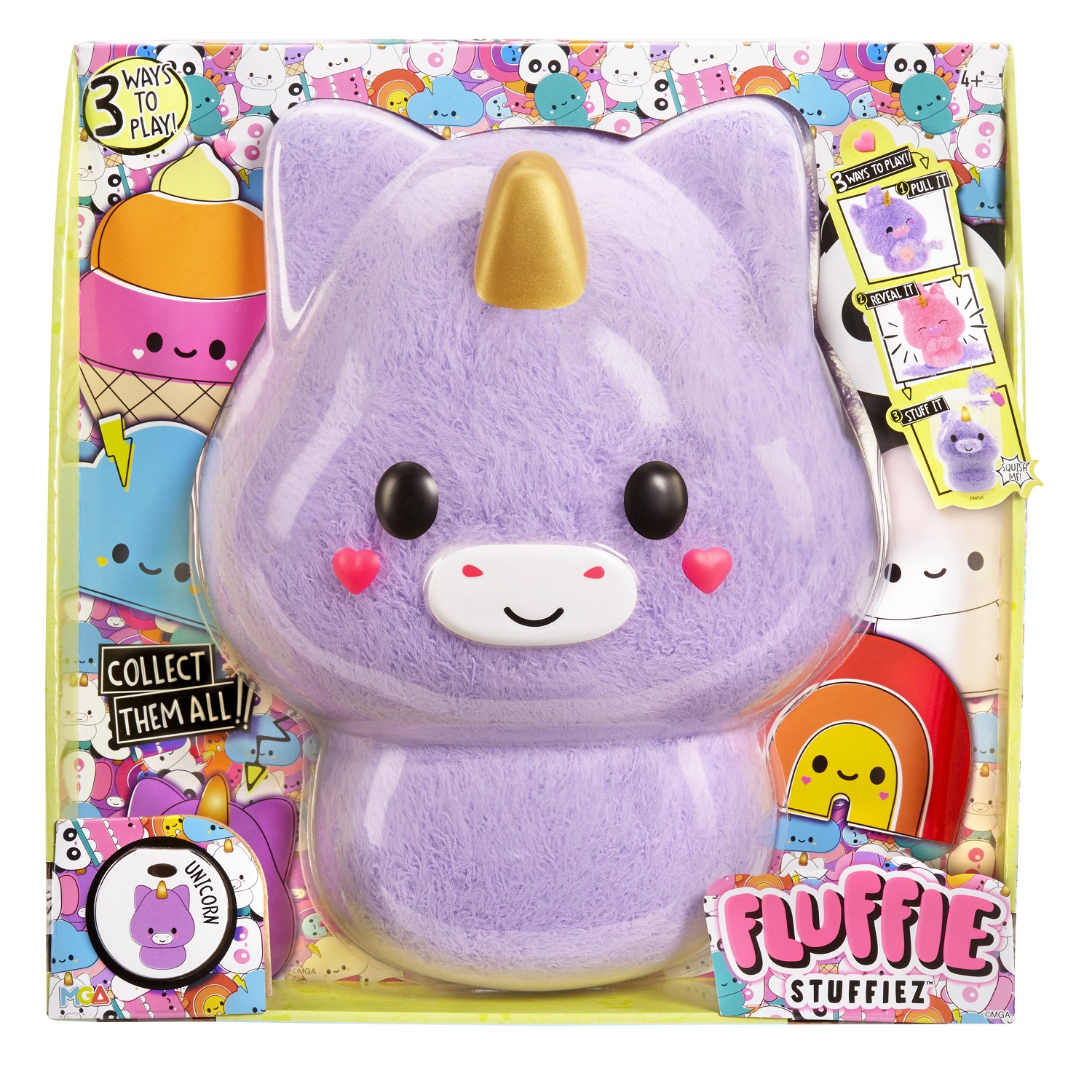 Мягкая игрушка Fluffie Stuffiez Большой Единорог 42433 розовый