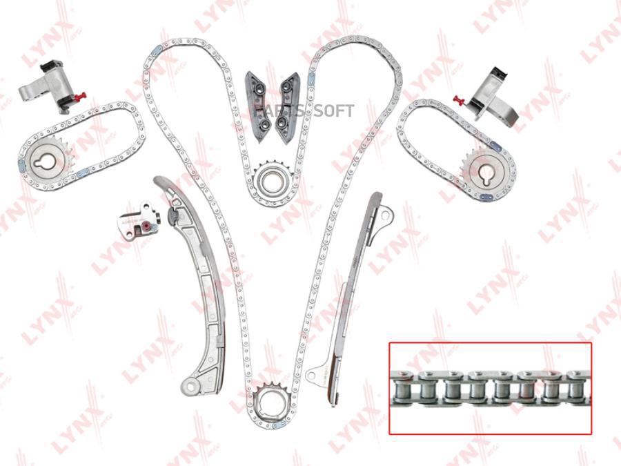 

К-кт цепи ГРМ TOYOTA Land Cruiser Prado(120) 4.0 02-10 / 4Runner 4.0 02-09