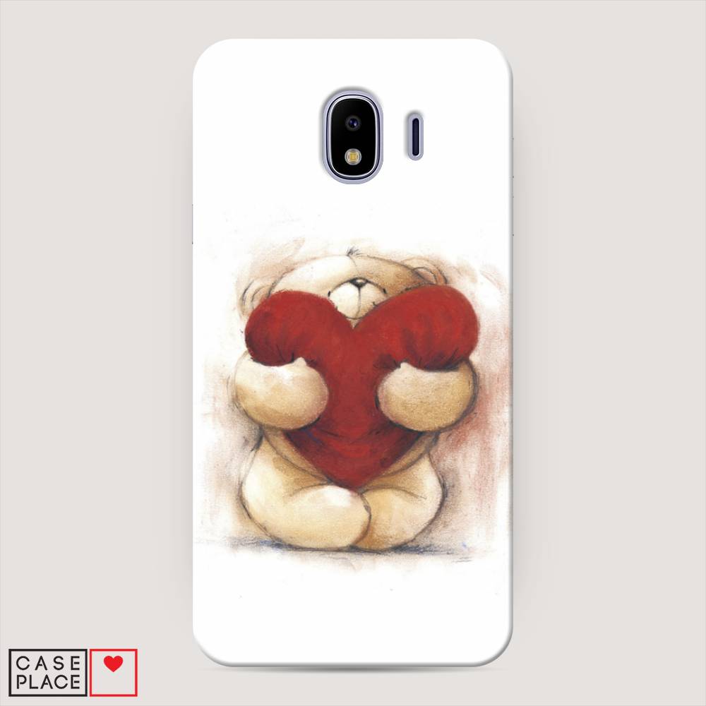 

Чехол Awog "Мишка с сердцем 1" для Samsung Galaxy J4, 26420-5