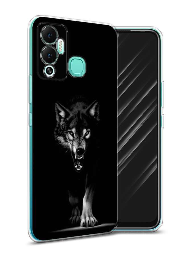 

Чехол Awog на Infinix Hot 12 Play "Волк выходит из ночи", Разноцветный, 3101750-1