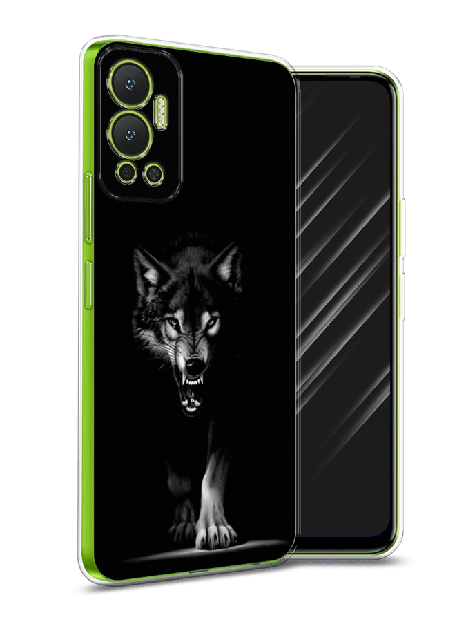 

Чехол Awog на Infinix Hot 12 "Волк выходит из ночи", Разноцветный, 3101350-1