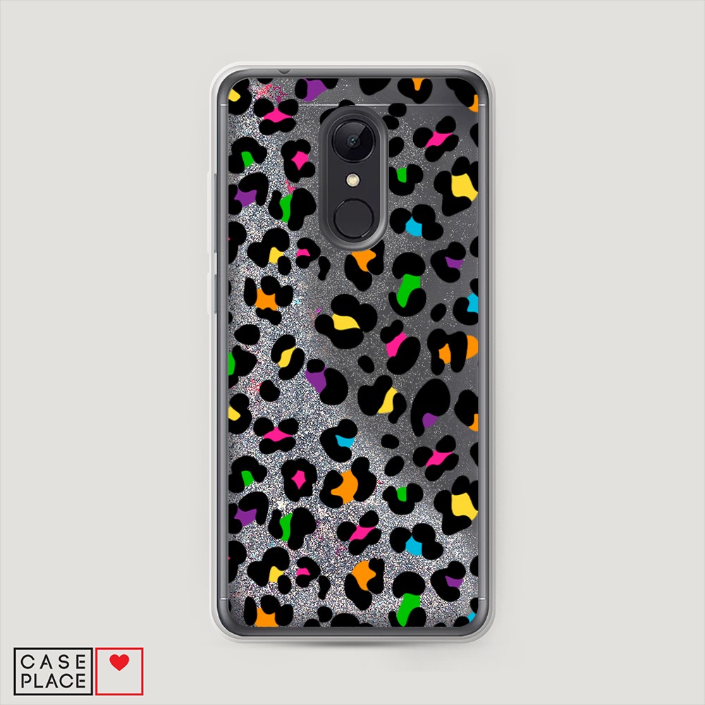 

Чехол Awog на Xiaomi Redmi 5 "Яркий леопард", Разноцветный, 33091-1