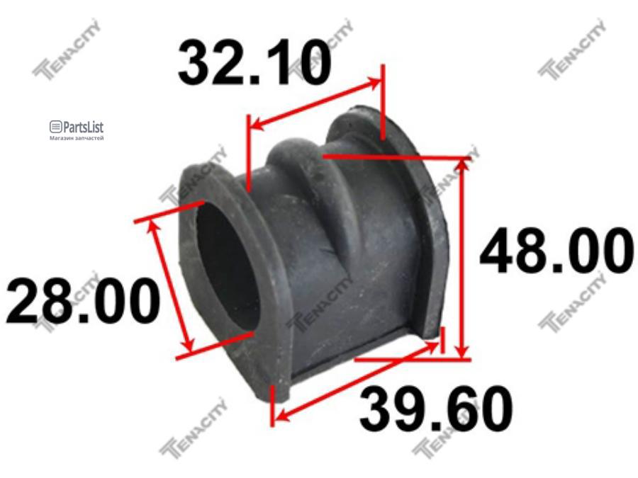 Втулка Стабилизатора Tenacity 3446 Asbni1028