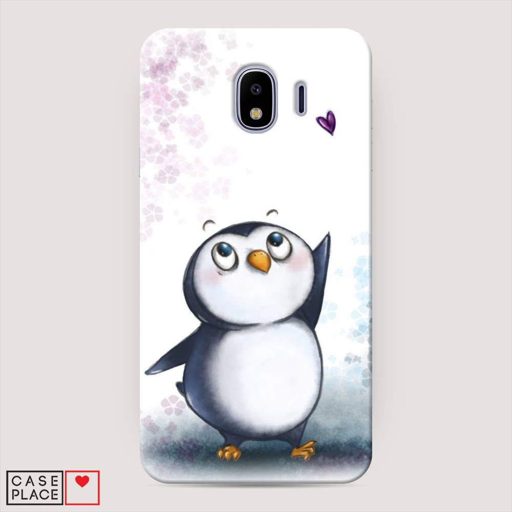 

Чехол Awog "Пингвин и сердечко" для Samsung Galaxy J4, 26420-1
