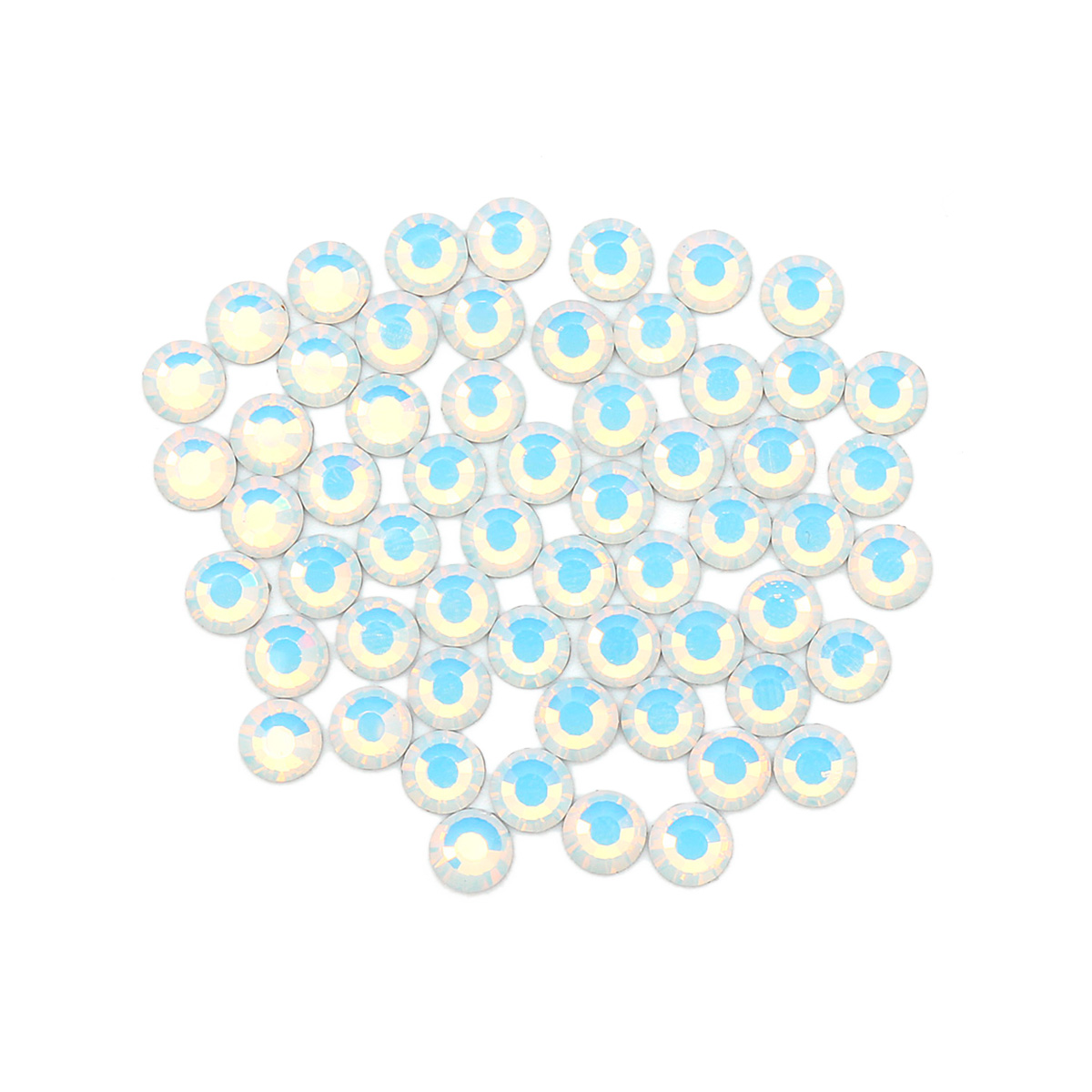

438-11-612 Стразы термоклеевые Wh.opal SS20 60шт Preciosa