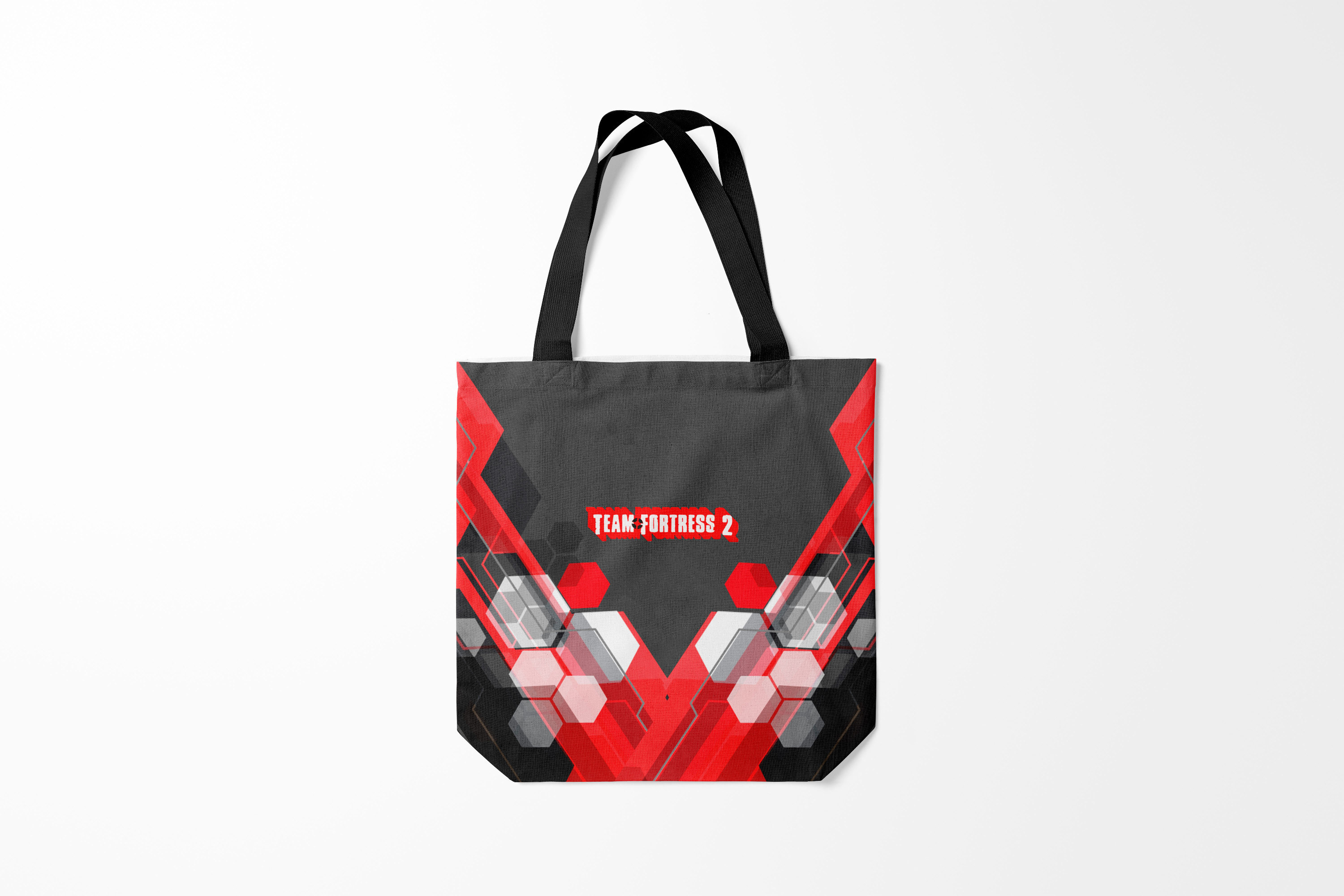 

Сумка шoппер унисекс Burnettie Team Fortress 2, черный, Team Fortress 2