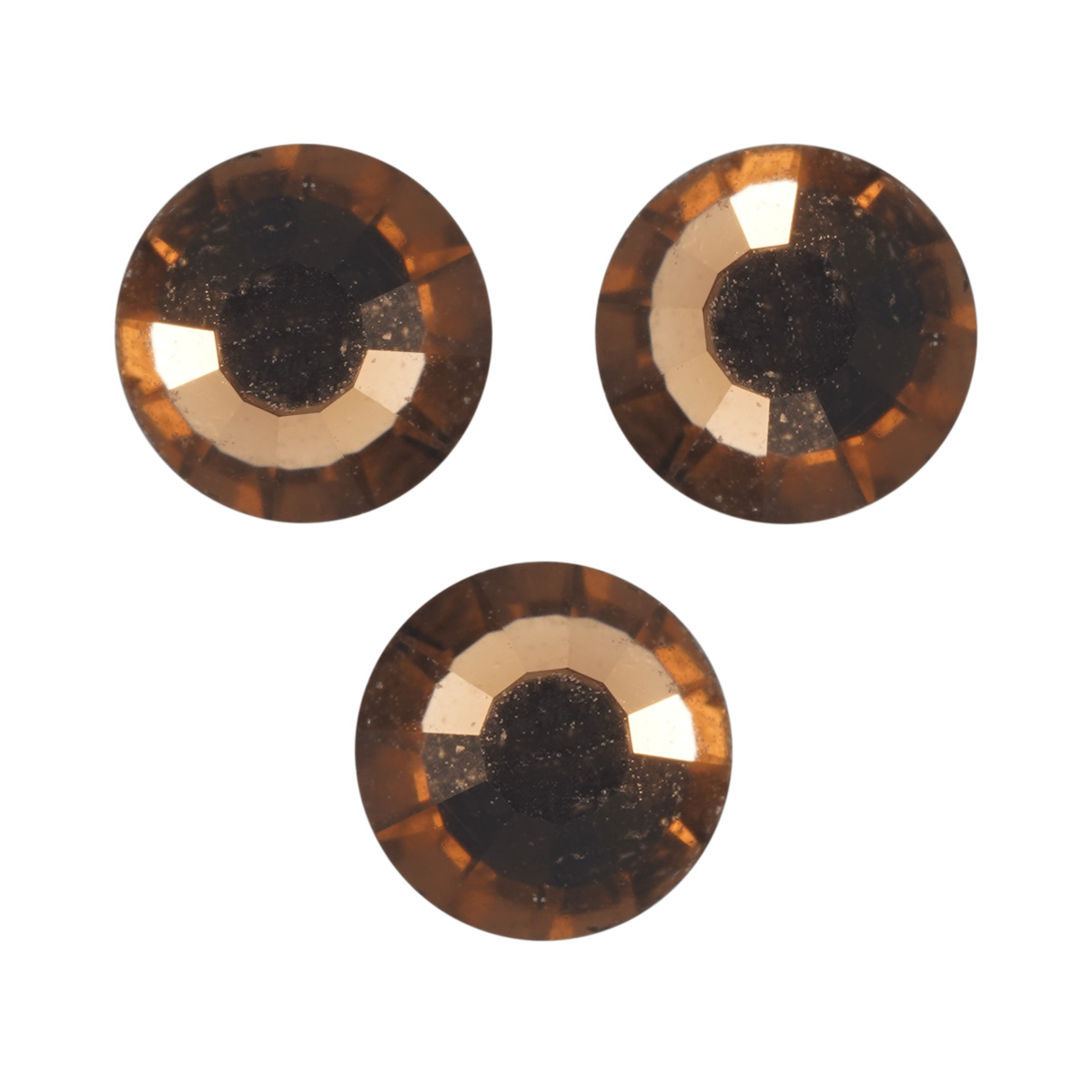 

438-11-612 Стразы термоклеевые Smoked Topaz SS20 30 шт. Preciosa