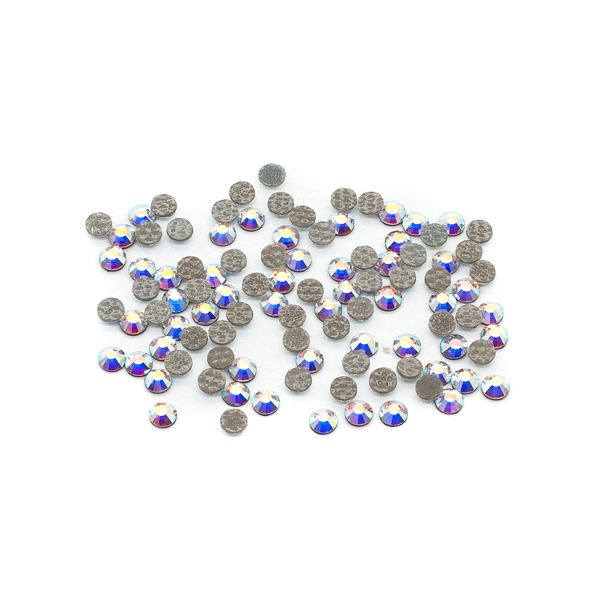 

438-11-612 Стразы термоклеевые Crystal АВ SS10 100 шт. Preciosa