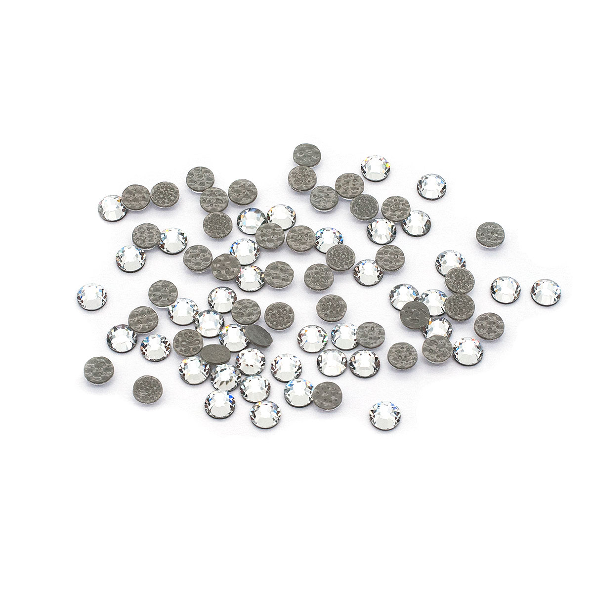 

438-11-612 Стразы термоклеевые Crystal SS12 80 шт. Preciosa