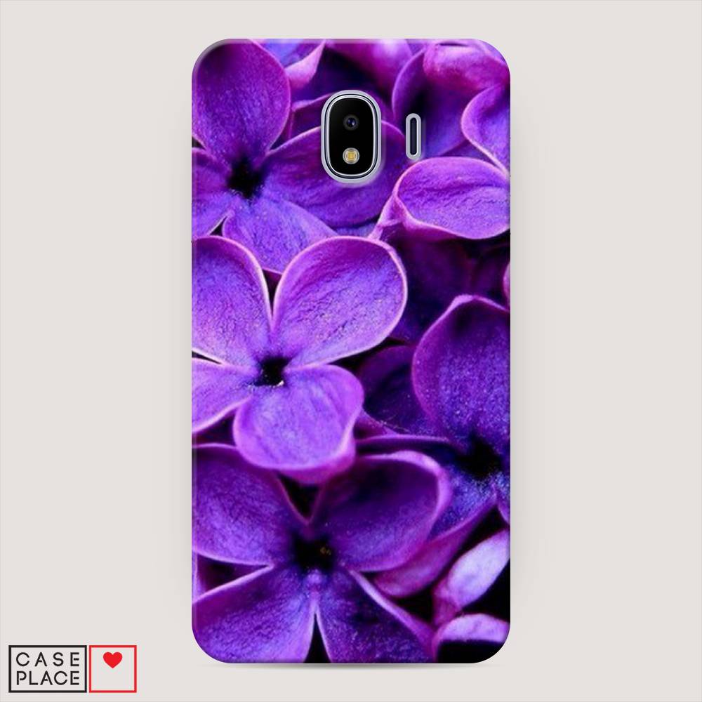 

Чехол Awog "Сирень крупная" для Samsung Galaxy J4, 26420-6