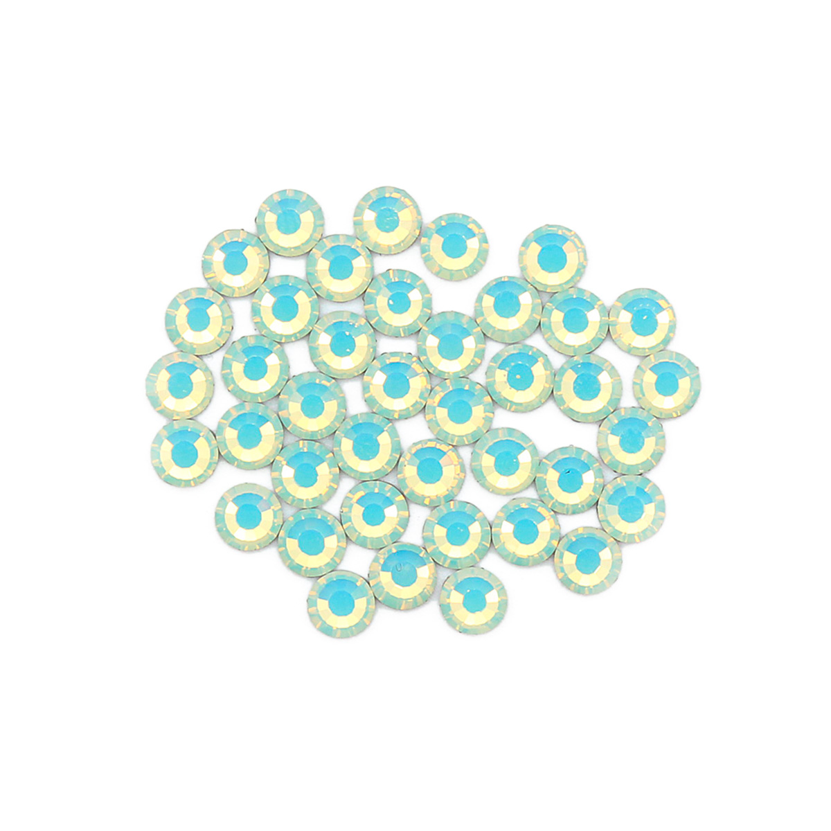 

438-11-612 Стразы термоклеевые Chr.opal SS16 40шт Preciosa