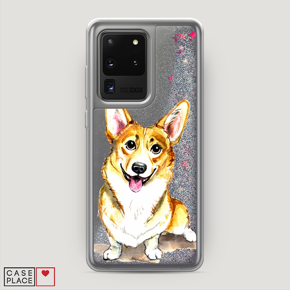 

Чехол Awog на Samsung Galaxy S20 Ultra "Малыш корги", Разноцветный, 29491-1