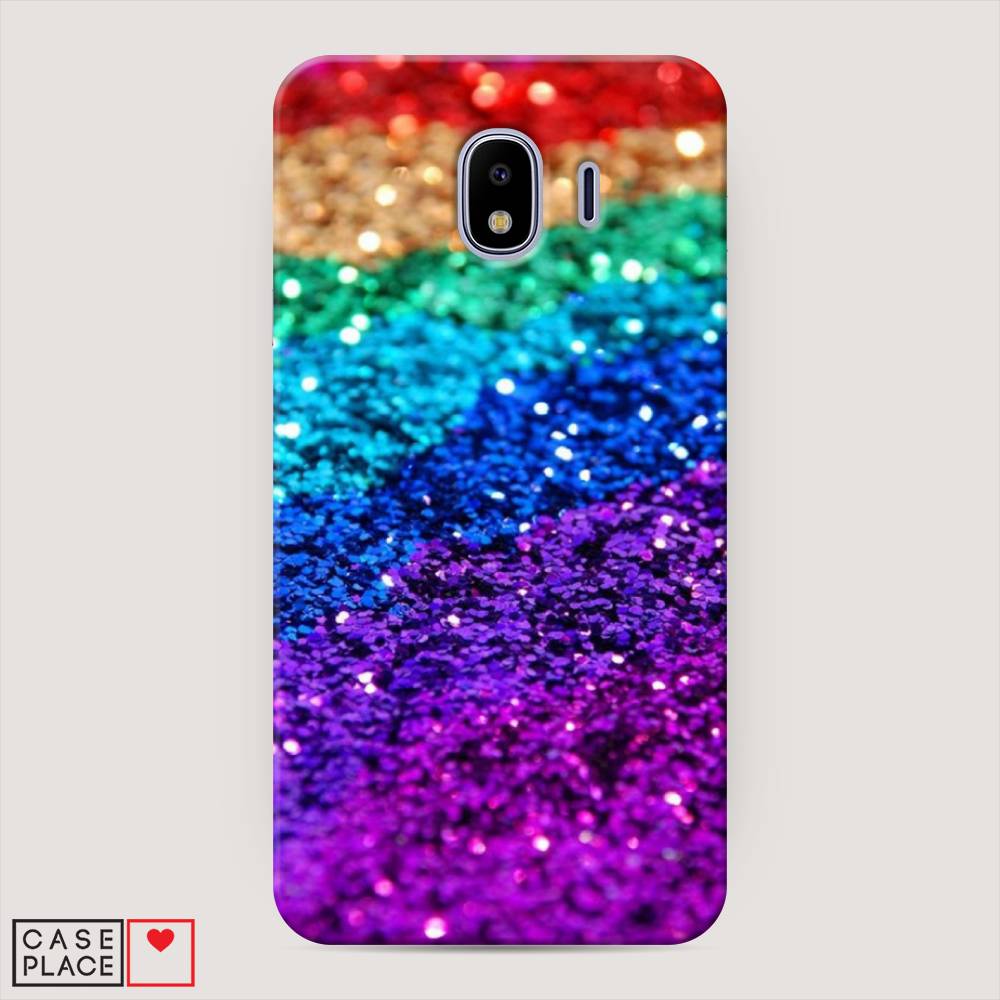 

Чехол Awog "Блестящая радуга рисунок" для Samsung Galaxy J4, 26420-2