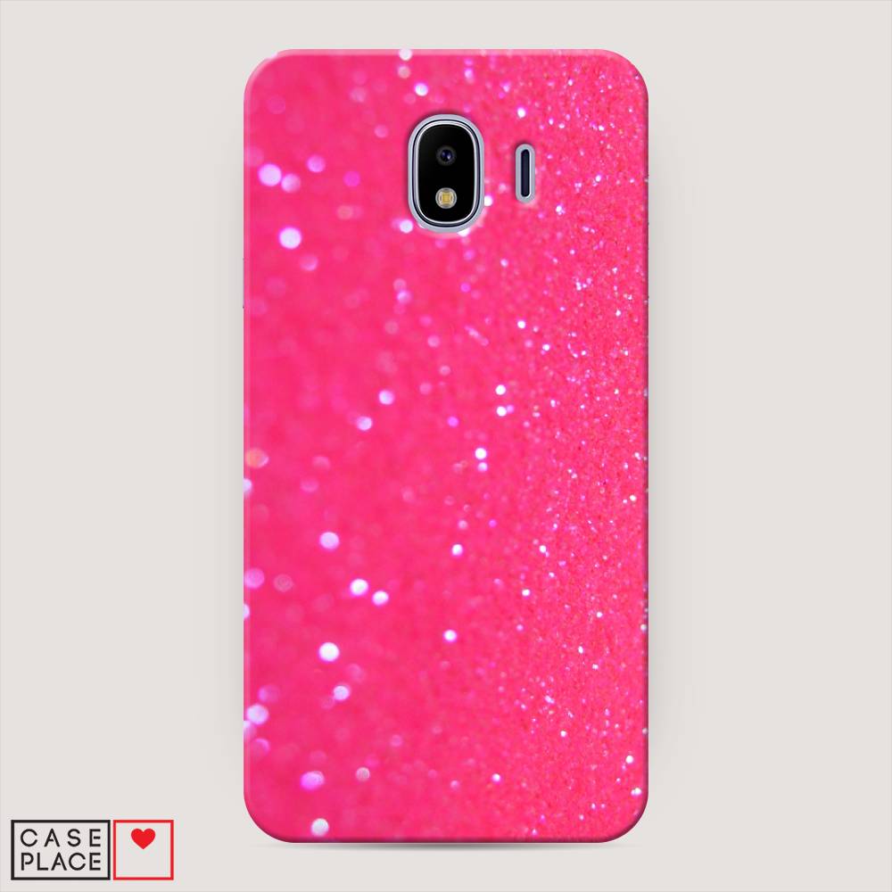 

Чехол Awog "Малиновые блестки рисунок" для Samsung Galaxy J4
