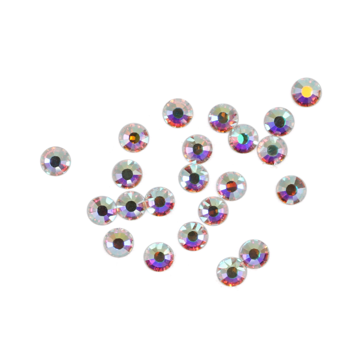 

438-11-612 Стразы без клея Crystal АВ SS10 50шт. Preciosa