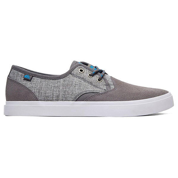 

Кеды мужские Quiksilver AQYS300074 серые 39 RU, AQYS300074