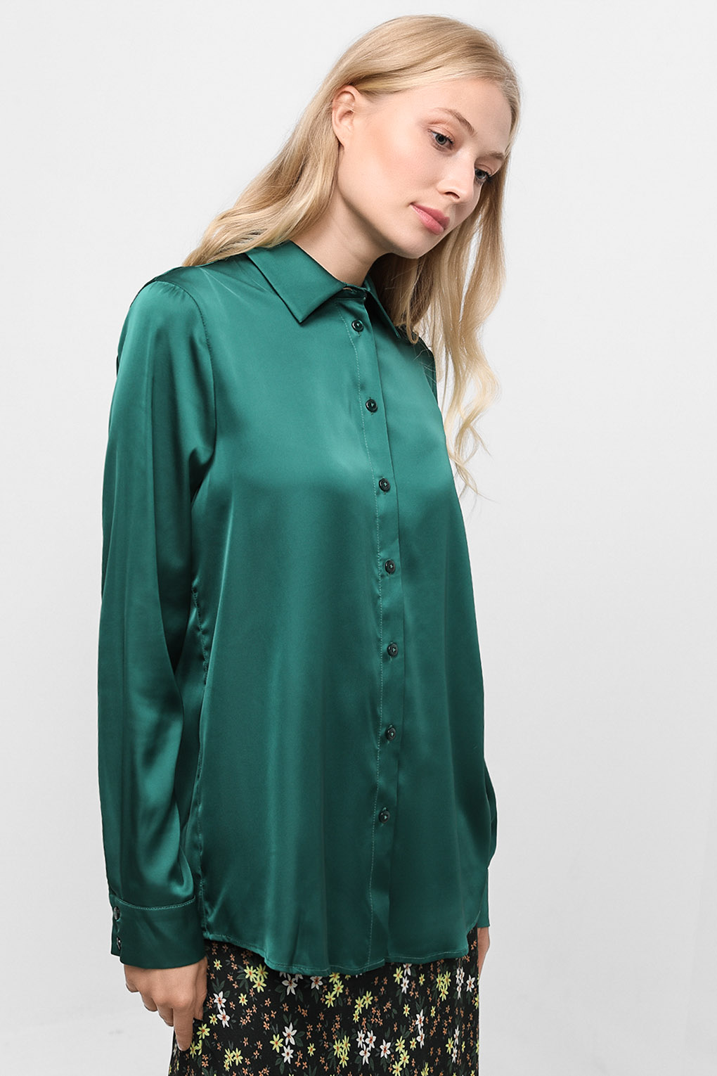 

Блуза женская Belucci BL22073243-004 зеленая XS, BL22073243-004