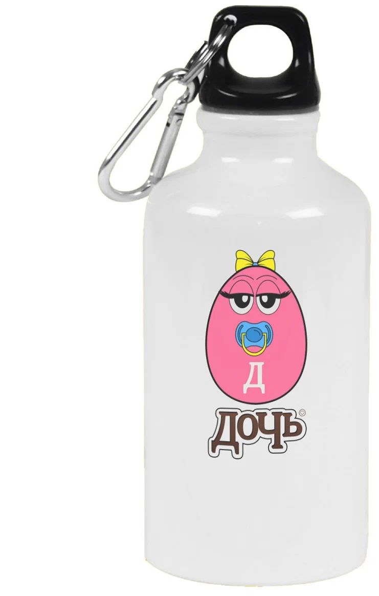 

Бутылка спортивная CoolPodarok Семья. Дочь M&M