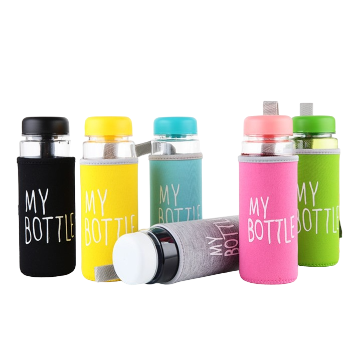 

Бутылка для воды No brand 3516276 My bottle 500мл, цвет в ассортименте, Разноцветный