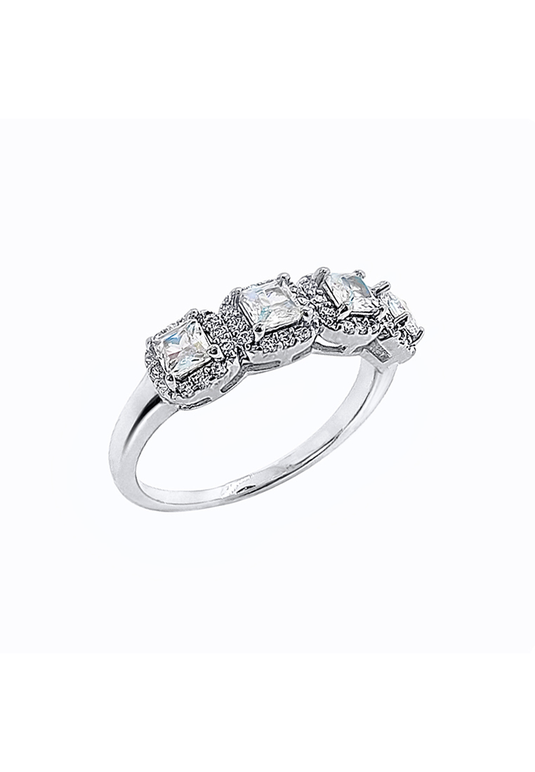 

Кольцо из серебра р.  Kari Jewelry 4А1300170Ф1-S, фианит, 4А1300170Ф1-S