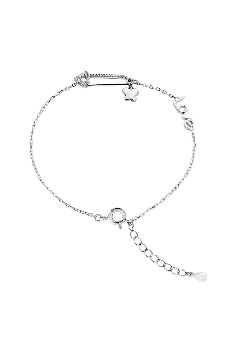 

Браслет из серебра с фианитом р.  Kari Jewelry 8А3003016Ф1-S-br, 8А3003016Ф1-S-br