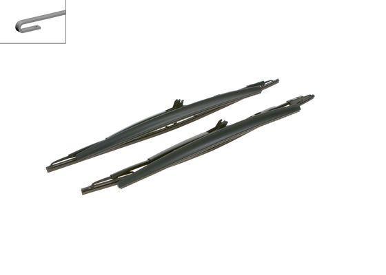 

Комплект щеток стеклоочистителя BOSCH 625мм+625мм (25"+25") 3397001814, Twin Spoiler 814S 625/625 мм 3397001814
