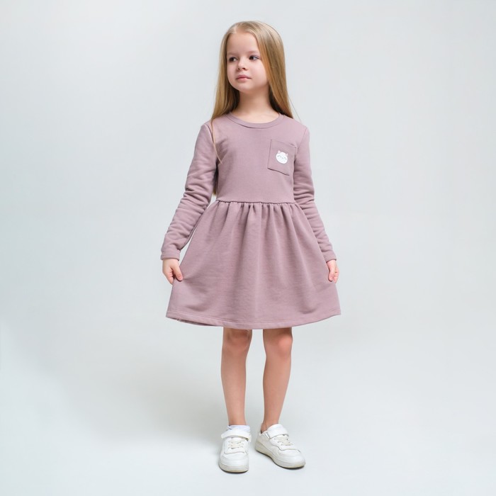 

Платье детское KAFTAN "Dream" р.32 (110-116), коричневый, Dream