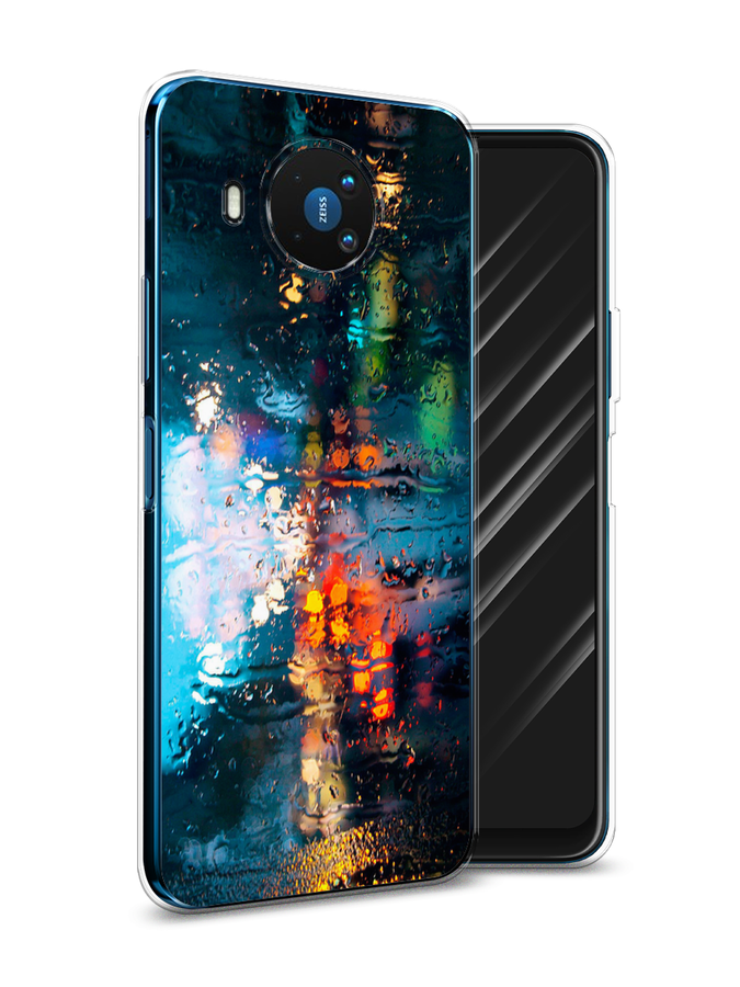

Чехол Awog на Nokia 8.3 / Нокиа 8.3 "Абстракция 28", Голубой, 123550-3