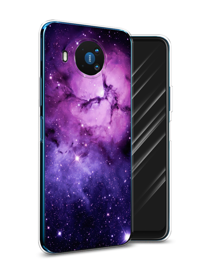 

Чехол Awog на Nokia 8.3 / Нокиа 8.3 "Космос 18", Фиолетовый, 123550-4