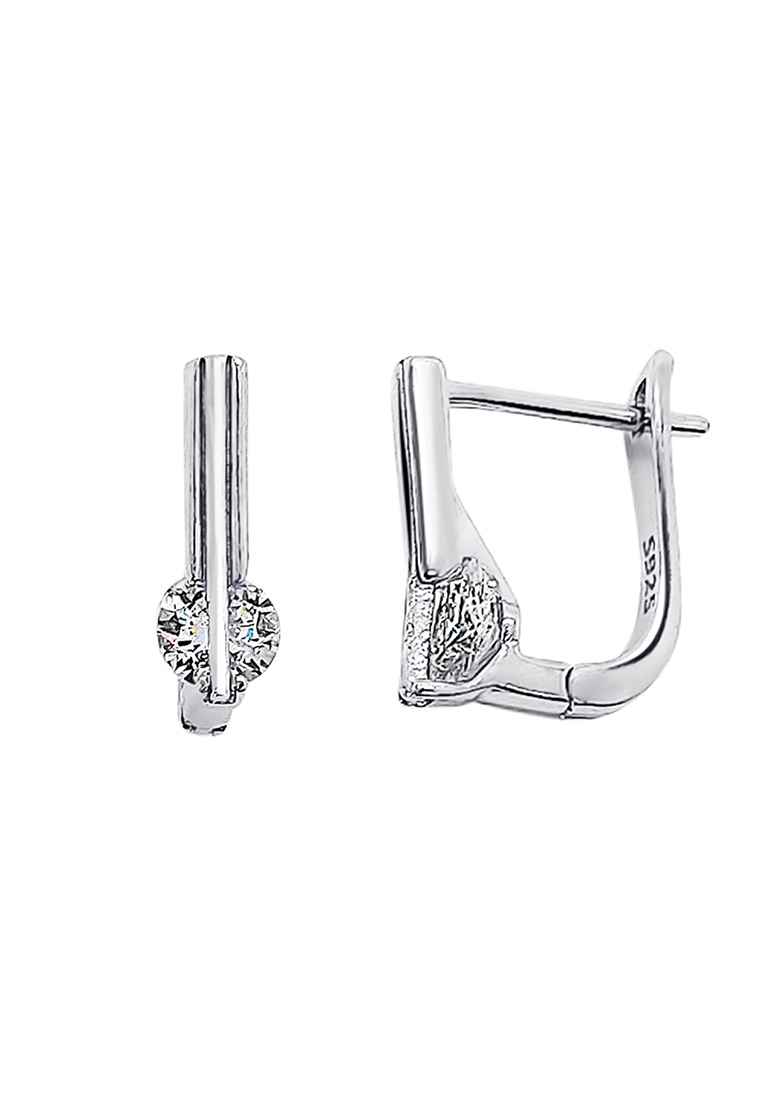Серьги из серебра с фианитом Kari Jewelry 5А2000000Ф1-S