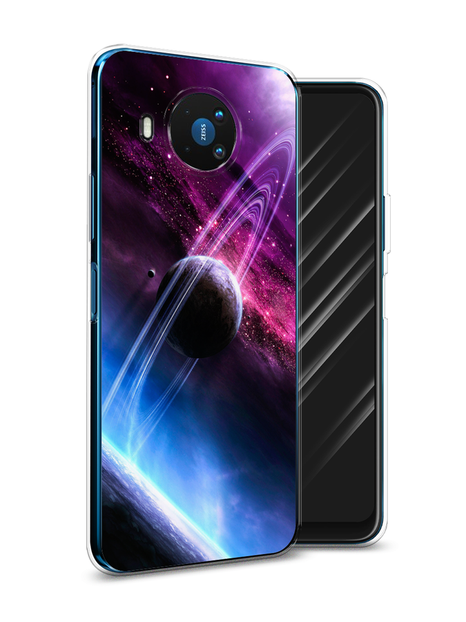 

Чехол Awog на Nokia 8.3 / Нокиа 8.3 "Космос 17", Черный;фиолетовый, 123550-4