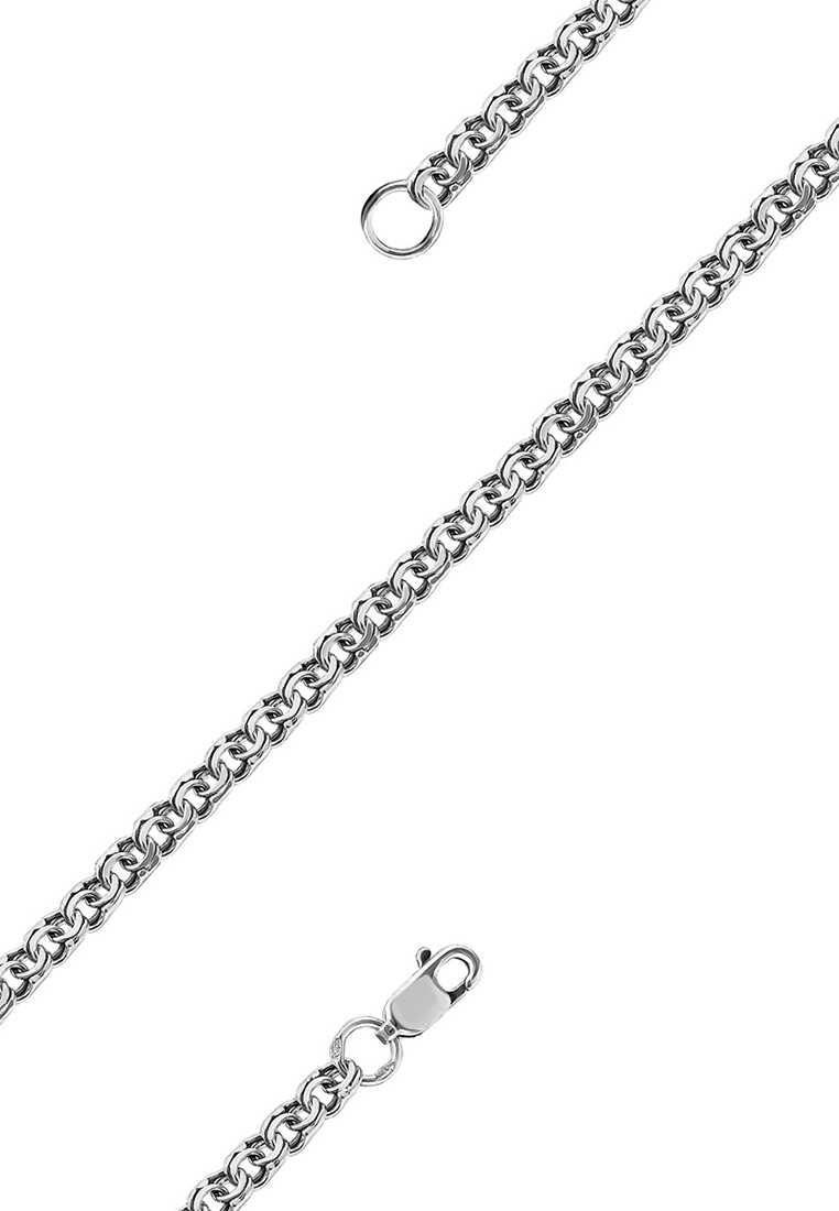 

Цепочка из серебра 40 см Kari Jewelry КЛЦ-010ч, Серебристый, КЛЦ-010ч
