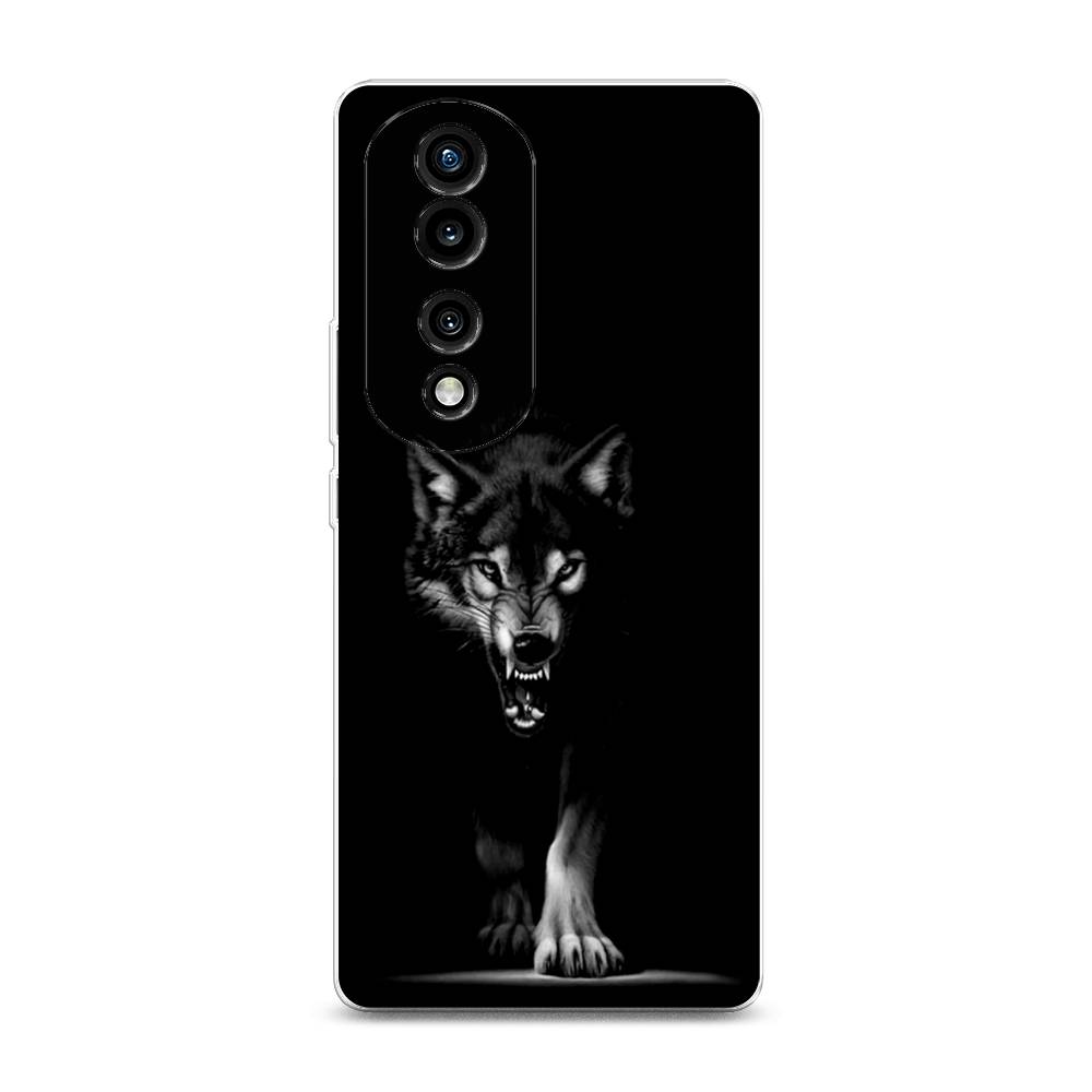 

Силиконовый чехол "Волк выходит из ночи" на Honor 70 Pro, 6108350-1