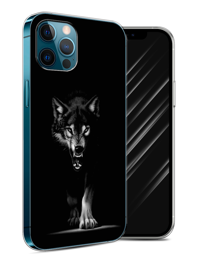 

Чехол Awog на Apple iPhone 12 Pro / Айфон 12 Pro "Волк выходит из ночи", Разноцветный, 12850-1