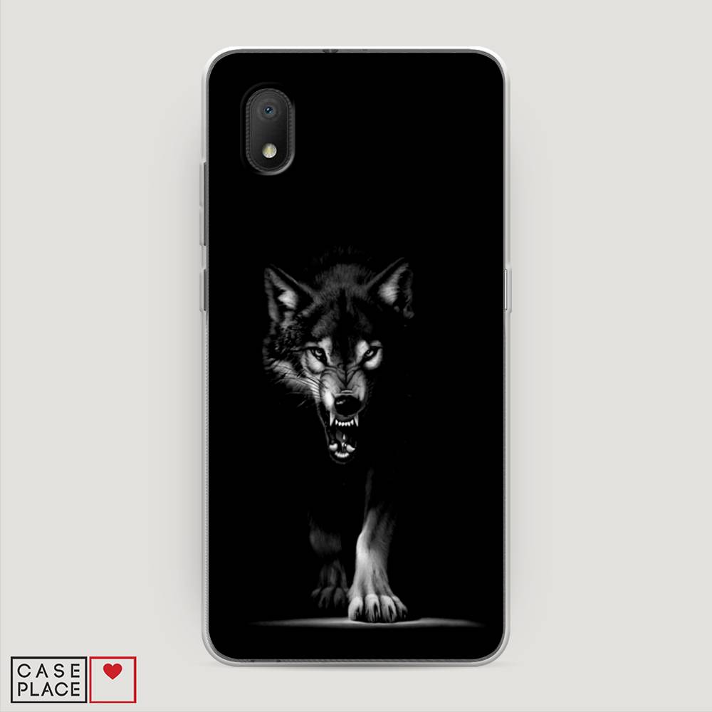 

Чехол Awog на Alcatel 1B (2020) 5002D / Алкатель 1B (2020) 5002D "Волк выходит из ночи", 171150-1