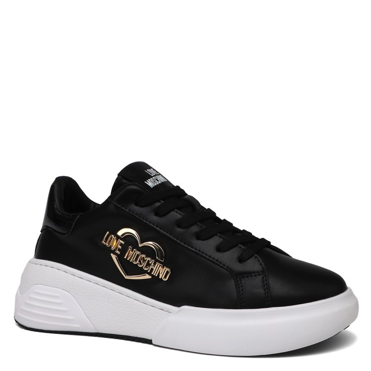 

Кеды женские Love Moschino JA15105G черные 37 EU, Черный, JA15105G
