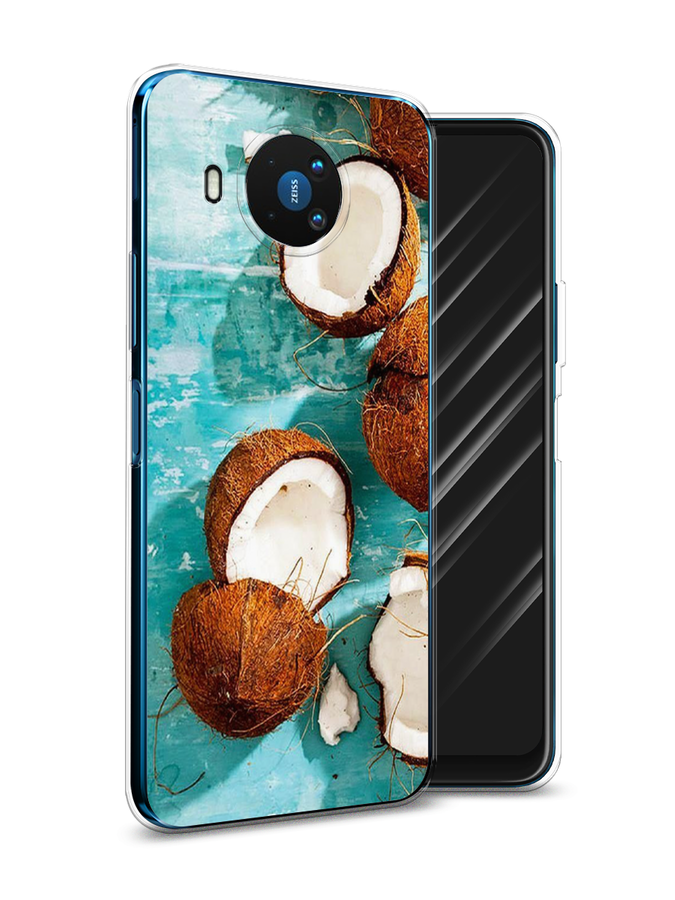 

Чехол Awog на Nokia 8.3 / Нокиа 8.3 "Разбитые кокосы", Коричневый, 123550-10