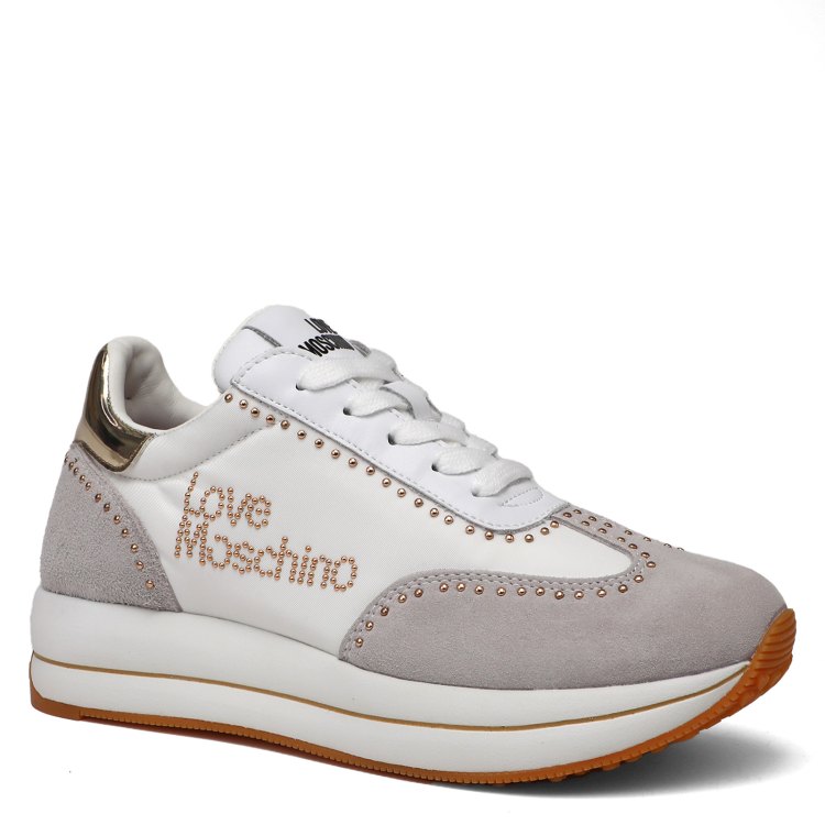 

Кроссовки женские Love Moschino JA15054G SS24 белые 37 EU, Белый, JA15054G SS24