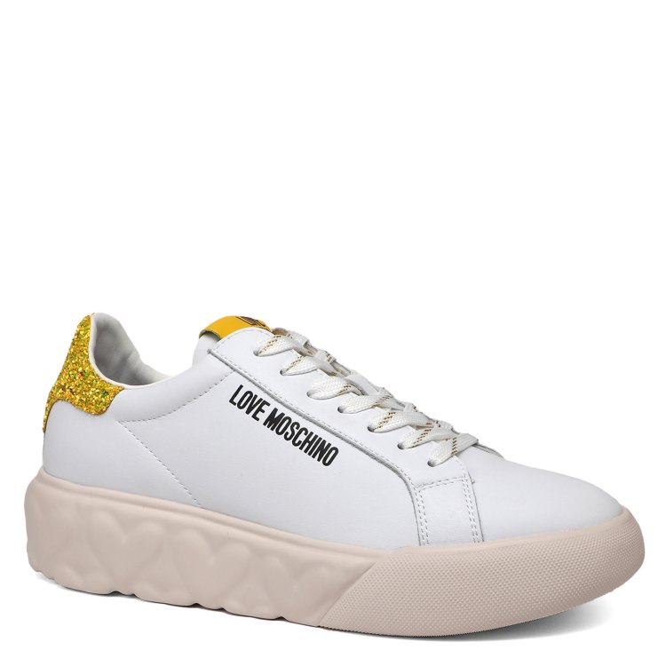 

Кеды женские Love Moschino JA15034G белые 36 EU, Белый, JA15034G