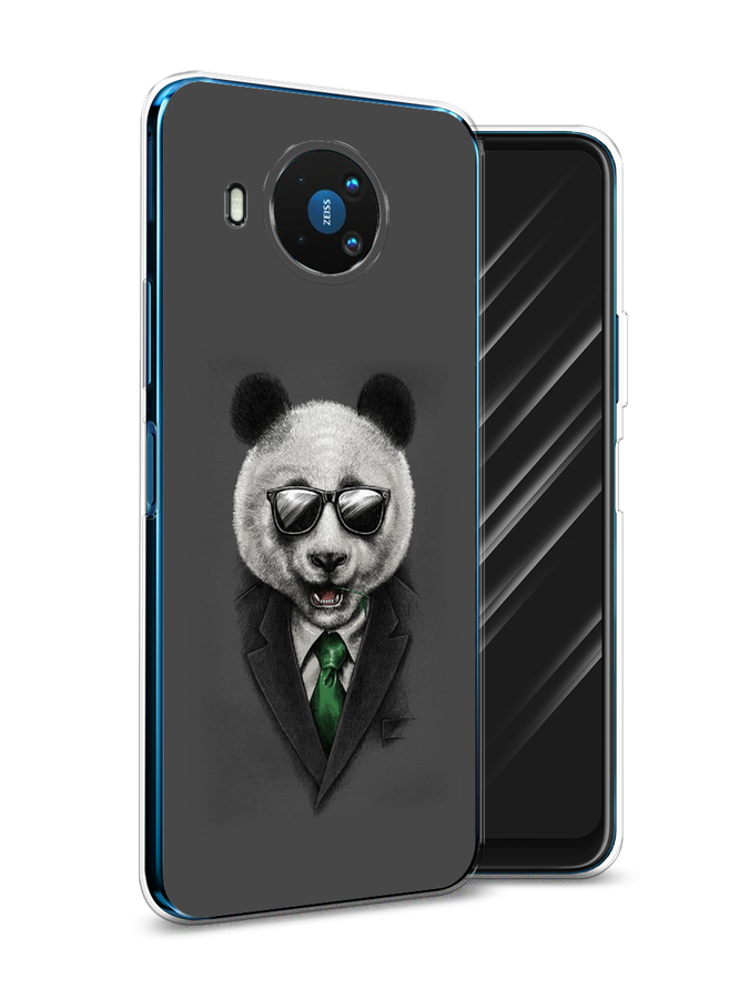 

Чехол Awog на Nokia 8.3 / Нокиа 8.3 "Деловая панда", Серый;зеленый, 123550-10
