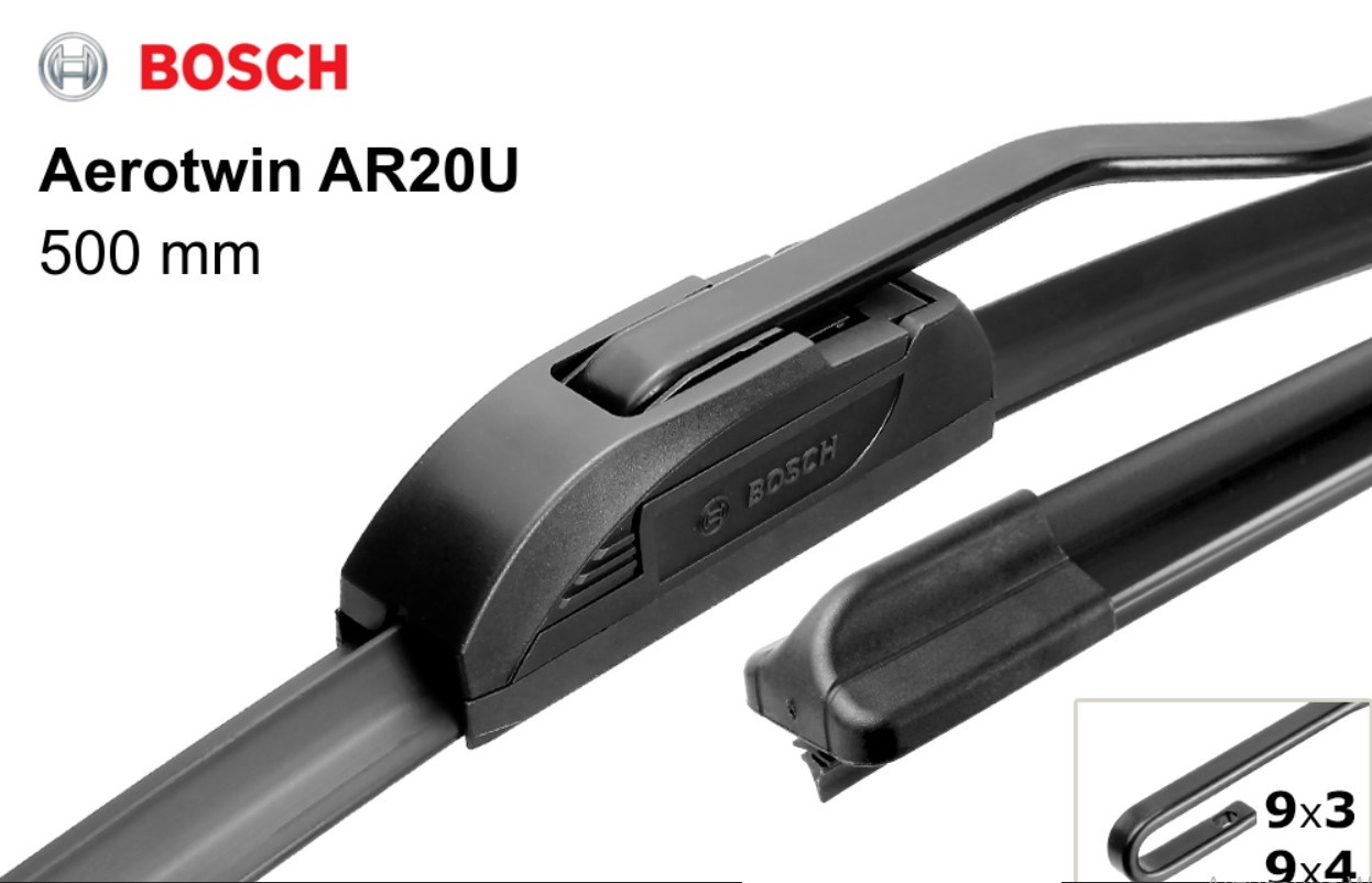 

Щетка стеклоочистителя BOSCH 3397008535 500мм 20", AR20U