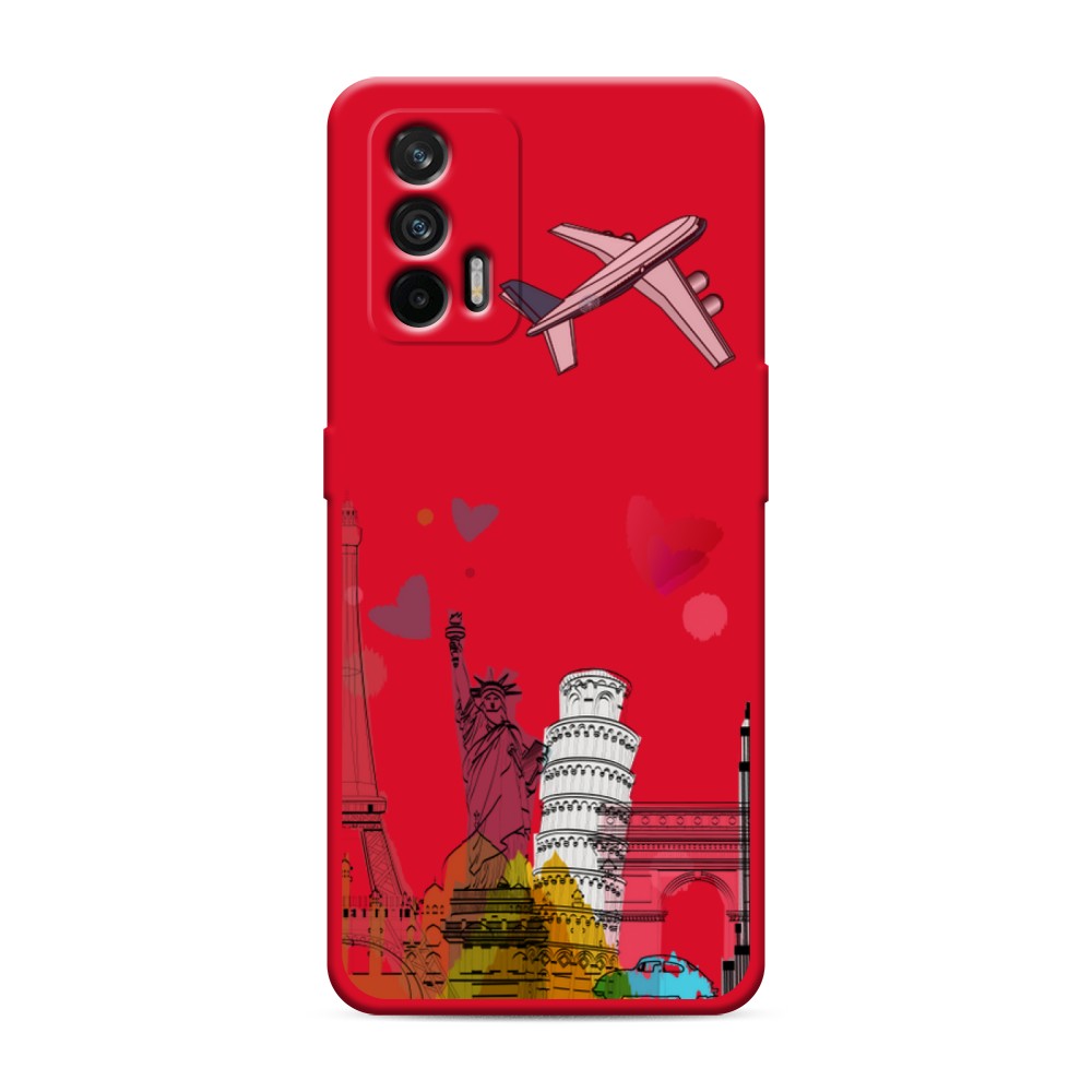 

Чехол Awog на Realme GT/Q3 Pro "Самолет путешествий", Разноцветный, 256353-1