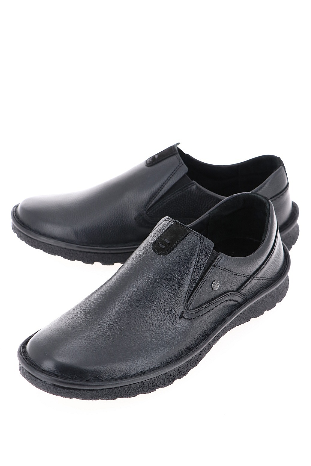 Полуботинки мужские Rooman 202-220-C1F1 черные 40 RU